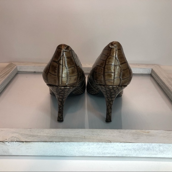 Enzo Angiolini Natia snake skin heels - Picture 4 of 10